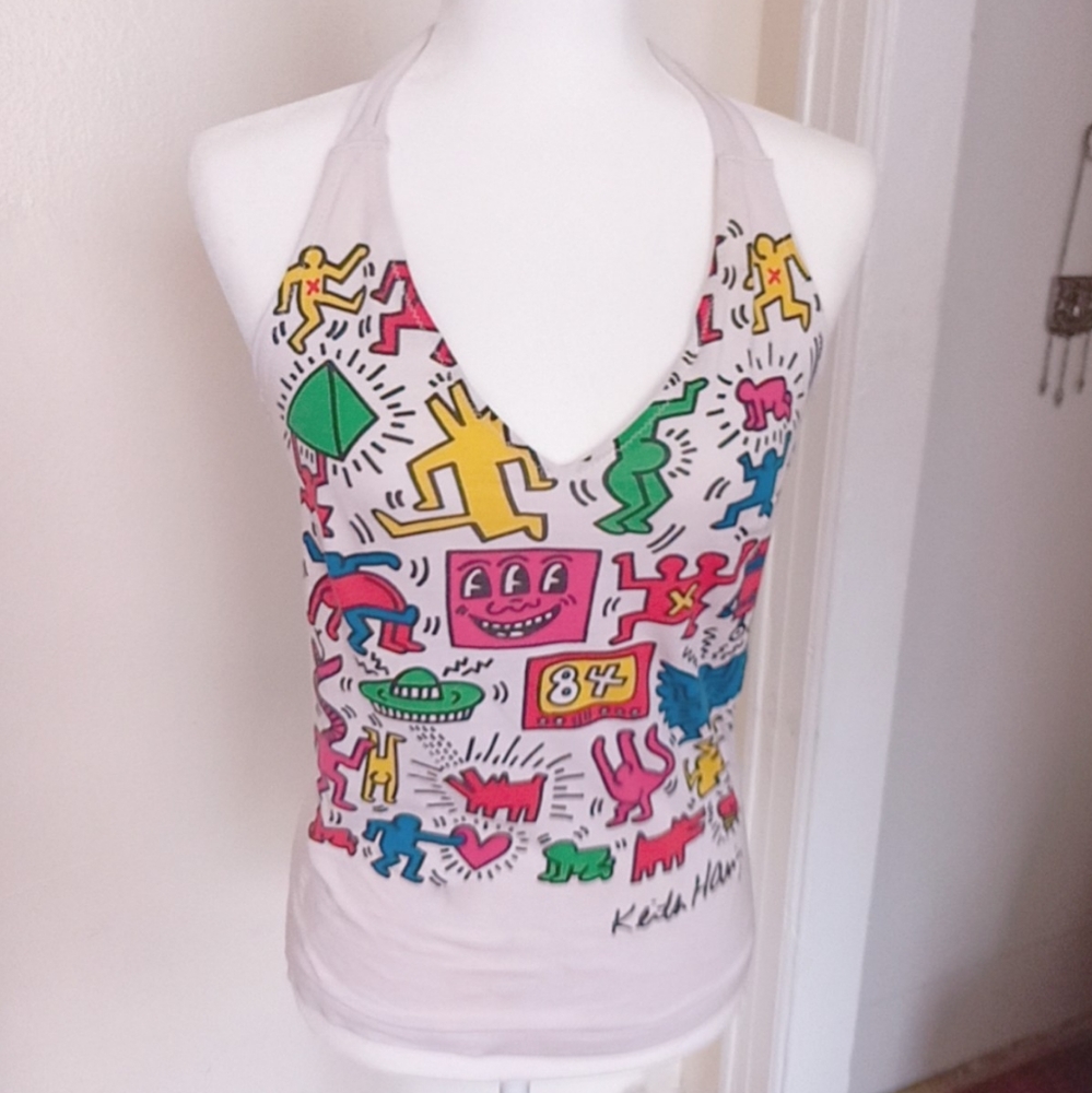 Keith Haring Halter Top, Size S